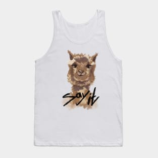 Alpaca Paca Tank Top